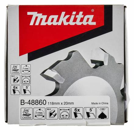 Дисковая фреза по композиту Makita, 118х20, для CA 5000XJ (B-48860)