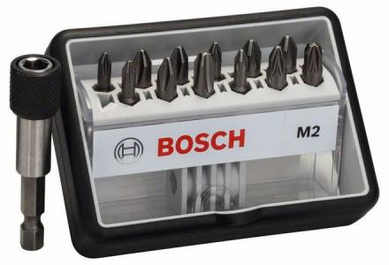 Набор Bosch Robust Line из 12+1 насадок-бит M Extra Hart (2.607.002.564)