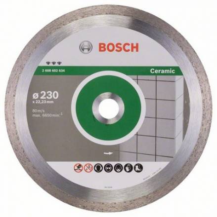 Диск алмазный Bosch 230x22,22 Best for Ceramic (2.608.602.634)