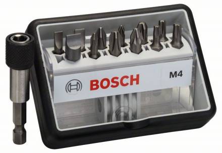 Набор Bosch Robust Line из 12+1 насадок-бит M Extra Hart (2.607.002.566)