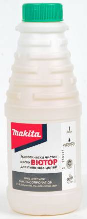 Масло для смазки цепей Makita Biotop, 1л (980008610)