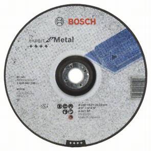 Диск обдирочный BOSCH Expert 230х6х22 выпуклый, для металла (2.608.600.228)