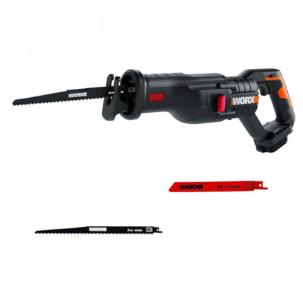 Сабельная пила аккумуляторная бесщеточная WORX WX516.9 (WX 516.9) без АКБ и ЗУ