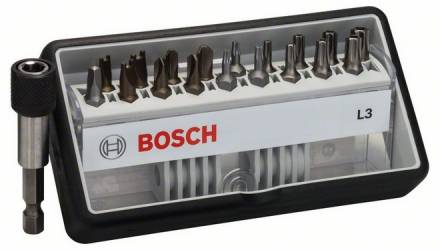 Набор Bosch Robust Line из 18+1 насадок-бит L Extra Hart (2.607.002.569)