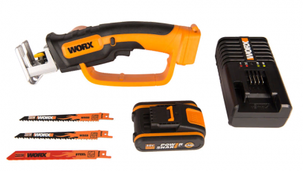 Пила сабельная аккумуляторная WORX WG894E.5 (WG 894 E.5)