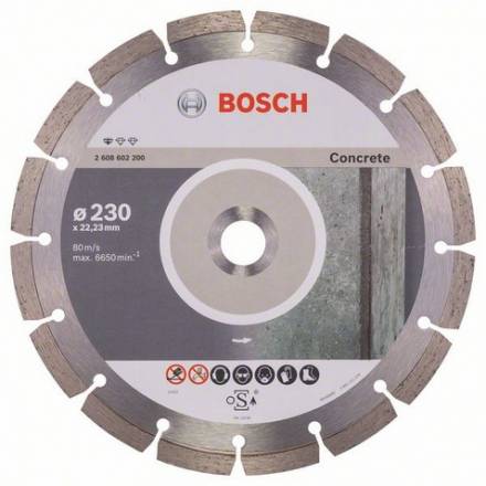 Диск алмазный Bosch 230x22,22 Standard for Concrete (2.608.602.200)