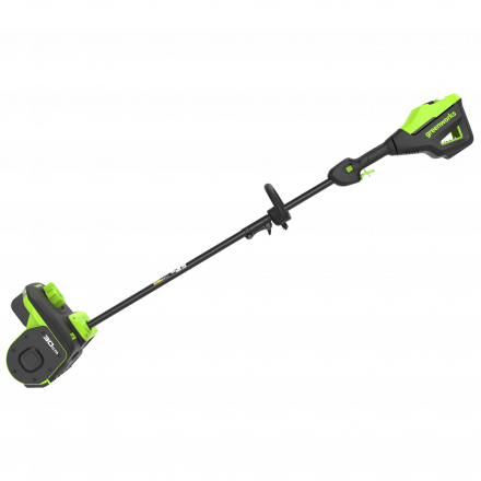 Аккумуляторная снегоуборочная лопата Greenworks GD60SS2 Арт. 2603207UB, 60V, 30 см, с регулируемым направлением выброса, бесщеточный, c 1хАКБ 4Ач и ЗУ
