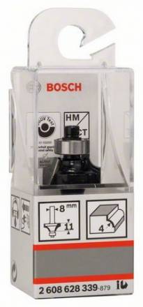 Фреза карнизная с шарикоподшипником Bosch 8x4x53 (2.608.628.339)