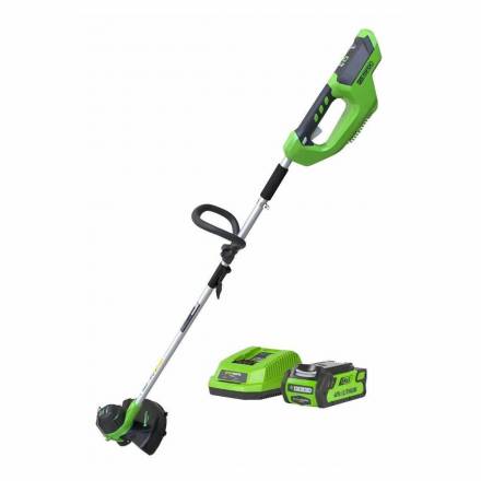 Триммер аккумуляторный Greenworks G40LT30k4 (АКБ 4 Ач и ЗУ)