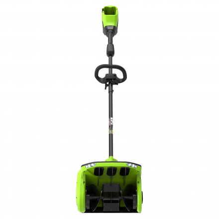 Аккумуляторная снегоуборочная лопата Greenworks GD60SS2 Арт. 2603207UG, 60V, 30 см, с регулируемым направлением выброса, бесщеточный, c 1хАКБ 5Ач и ЗУ