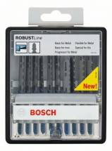 Набор из 10 пильных полотен Bosch Robust Line Metal Expert (2.607.010.541)