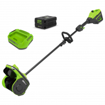 Аккумуляторная снегоуборочная лопата Greenworks GD60SS2 Арт. 2603207UH, 60V, 30 см, с регулируемым направлением выброса, бесщеточный, c 1хАКБ 8Ач и ЗУ