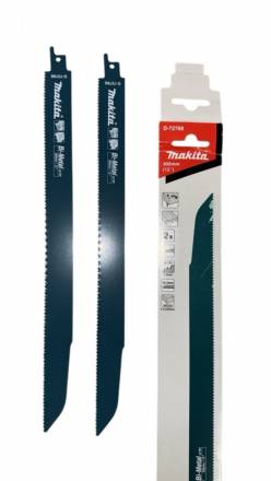 Пильное полотно по дереву с гвоздями Makita 300x1,25x10TPI, 2 шт (D-72768)