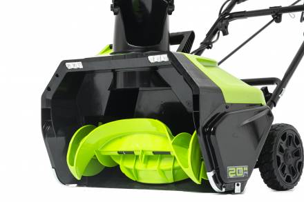 Аккумуляторный снегоуборщик Greenworks GD60PST, 2602907,60v, 51 см, без АКБ и ЗУ