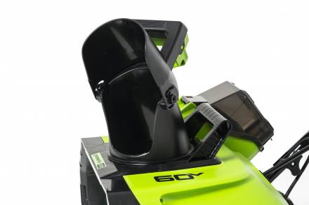 Аккумуляторный снегоуборщик Greenworks GD60PST, 2602907,60v, 51 см, без АКБ и ЗУ
