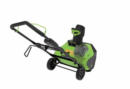 Аккумуляторный снегоуборщик Greenworks GD60PSTk4, 2602907UB,60v, 51 см, АКБ 4 А·ч и ЗУ