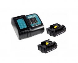 Набор 2 аккумулятора Makita BL1815N 1,5 Ач и Зарядное устройство DC18SD (19SD15-2)