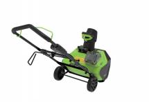 Аккумуляторный снегоуборщик Greenworks GD60PSTk5, 2602907UG,60v, 51 см, АКБ 5 А·ч и ЗУ