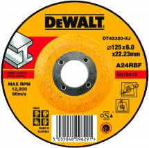 Зачистной круг по металлу DeWALT DT 42320, 125 x 22.2 x 6 мм (плоский)