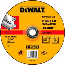 Зачистной круг по металлу DeWALT DT 42620, 230 x 22.2 x 6 мм (плоский)
