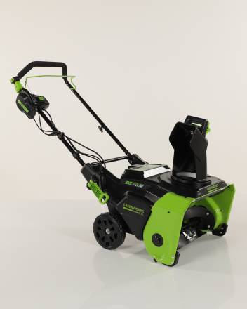 Аккумуляторный снегоуборщик Greenworks GD82STK5, 2602507UС ,82v, 56 см, c АКБ 2x2.5Aч и ЗУ