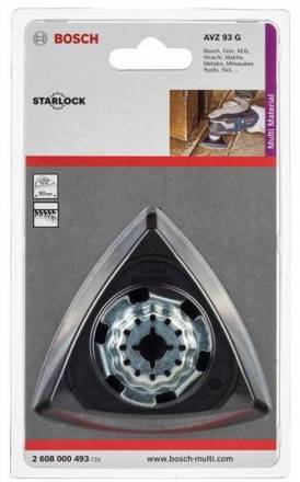 Насадка для мультитула Bosch 2608669125 (подошва треугольная, 93 мм)