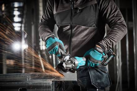 Аккумуляторная болгарка (УШМ) Makita GA013GU101 (125мм, 40В, 1*АКБ 4А·ч  F серии)