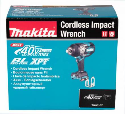 Аккумуляторный ударный гайковерт Makita TW001GZ