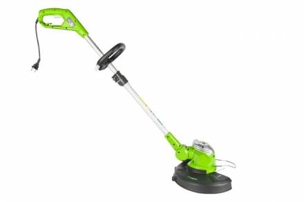 Триммер электрический Greenworks GST5033M Deluxe 500Вт, 33см,  кромкорез