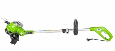 Триммер электрический Greenworks GST5033M Deluxe 500Вт, 33см,  кромкорез