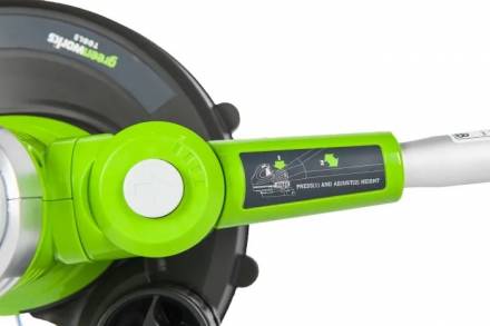 Триммер электрический Greenworks GST5033M Deluxe 500Вт, 33см,  кромкорез