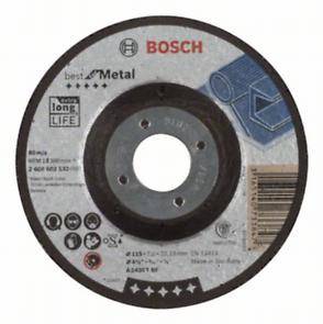 Диск обдирочный BOSCH Best 115х7х22 выпуклый, для металла (2.608.603.532)