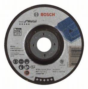 Диск обдирочный BOSCH Best 125х7х22 выпуклый, для металла (2.608.603.533)