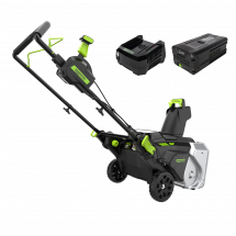 Снегоуборщик аккумуляторный Greenworks 82SN22 Арт. 2603307UB, 82V, 56 см, бесщеточный, c 1хАКБ 5АЧ и ЗУ
