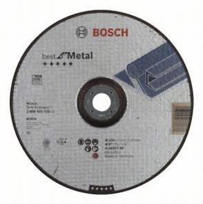Диск обдирочный BOSCH Best 230х7х22 выпуклый, для металла (2.608.603.535)