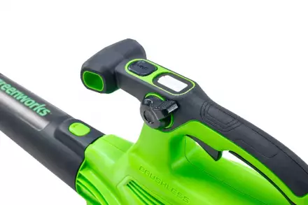 Воздуходувка аккумуляторная Greenworks GD40BVIIK5, 40V (АКБ 5 Ач и ЗУ)