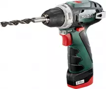 Аккумуляторная дрель-шуруповерт 12V Metabo PowerMaxx BS Basic 618139310 (1x2Ач, съемный патрон, сумка)