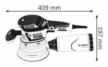 Эксцентриковая шлифовальная машина Bosch GEX 40-150 (0.601.37B.202) 