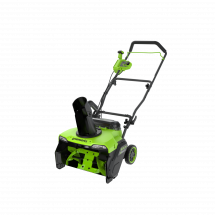 Снегоуборщик аккумуляторный бесщеточный Greenworks GD40STX2, 40V, 51 см, с 1хАКБ 4 Ач и ЗУ (2603407UB)