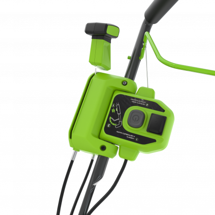 Снегоуборщик аккумуляторный бесщеточный Greenworks GD40STX2, 40V, 51 см, с 1хАКБ 5 Ач и ЗУ (2603407UG)