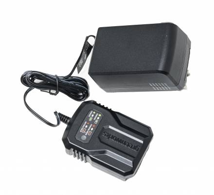 Снегоуборщик аккумуляторный бесщеточный Greenworks GD40STX2, 40V, 51 см, с 1хАКБ 5 Ач и ЗУ (2603407UG)