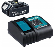 Аккумулятор BL1840B (18В, 4.0 Ач, Li-Ion)+зарядное устройство DC18SD Makita 19SD40-1