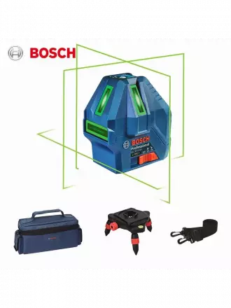 Лазерный нивелир Bosch GLL 50-15 XG, зеленый луч (0.601.065.7K0)