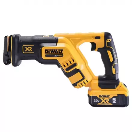 Аккумуляторная 20V cабельная пила Dewalt DCS367P2-A9 (2*5Ач, ЗУ)