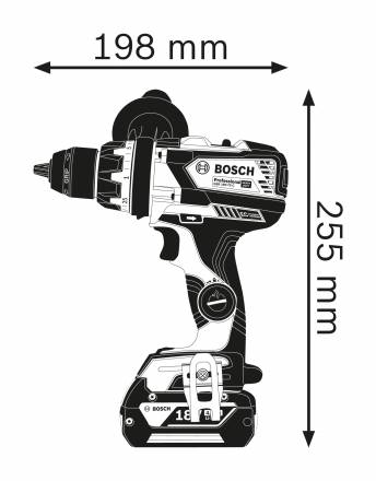 Шуруповёрт Bosch GSR 18V-110 C