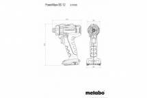 Аккумуляторная дрель-шуруповерт Metabo PowerMaxx BS 12 601036500
