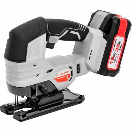 Бесщеточный аккумуляторный лобзик ИНТЕРСКОЛ МПА-125/36ВЭ, 2 акб, з/у, кейс (822.2.2.70)