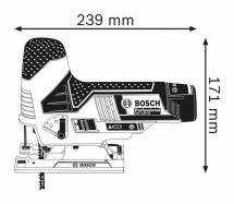 0.601.5A1.005 Лобзик аккумуляторный Bosch GST 12V-70