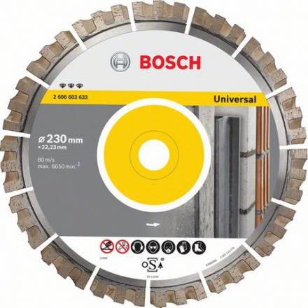 Диск алмазный Bosch 400x20/25,4 Best for Universal (2.608.603.637)