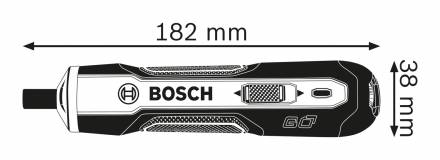 Аккумуляторная отвертка Bosch GO Kit